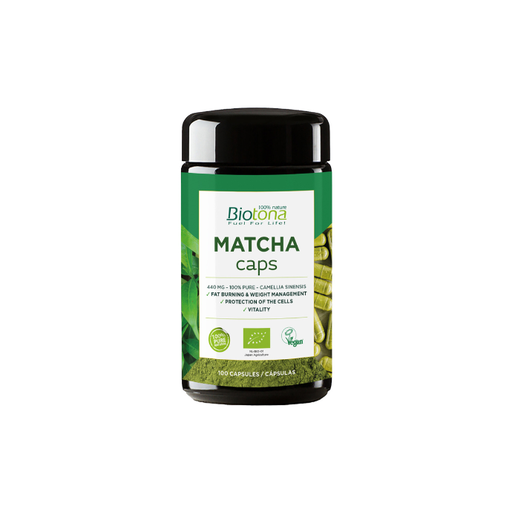 Matcha caps, Biotona