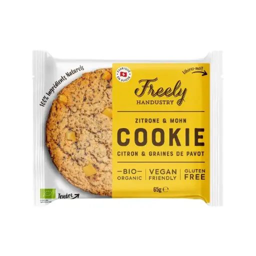 Cookie au citron et graines de pavot, Freely Handustry