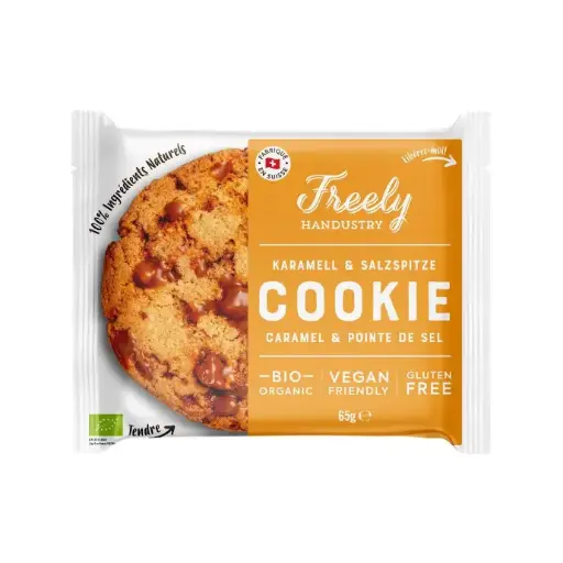 Cookie au caramel et pointe de sel, Freely Handustry