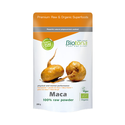 Maca, Biotona