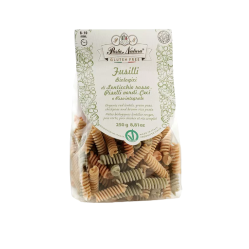 Fusilli Légumineuses bio sans gluten, Pasta Natura